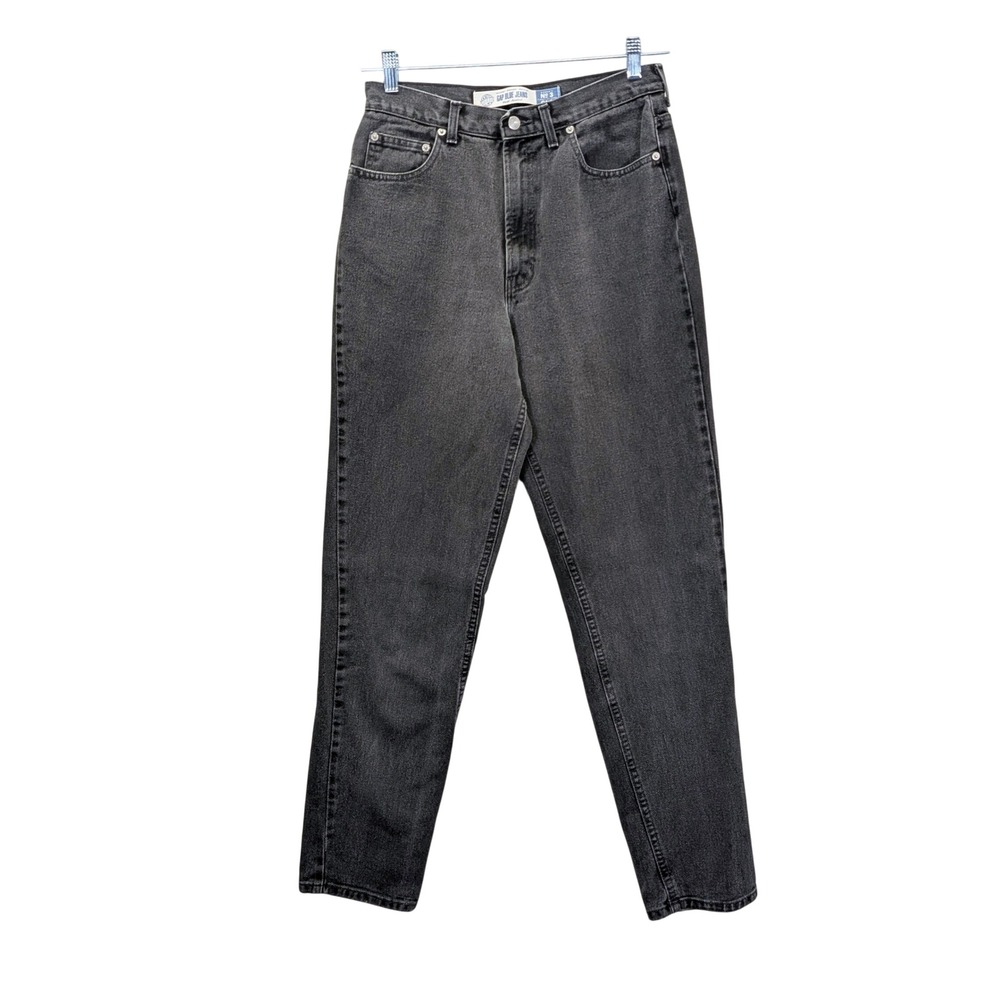 Gap Blue Jeans No 3 Classic Fit Jeans Women's 12 Long Black Made USA